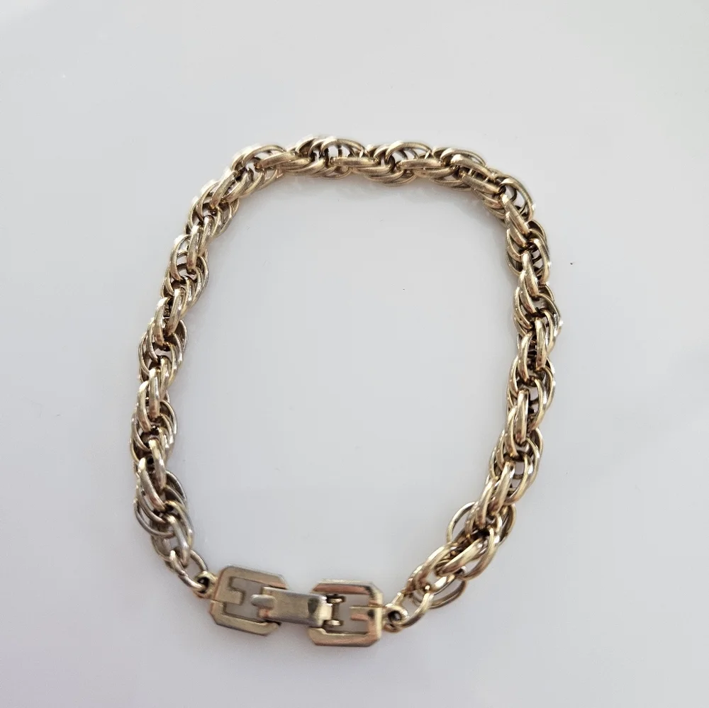 Vintage Givency | Vintage G Link Bracelet | 7inch - Picture 1 of 4